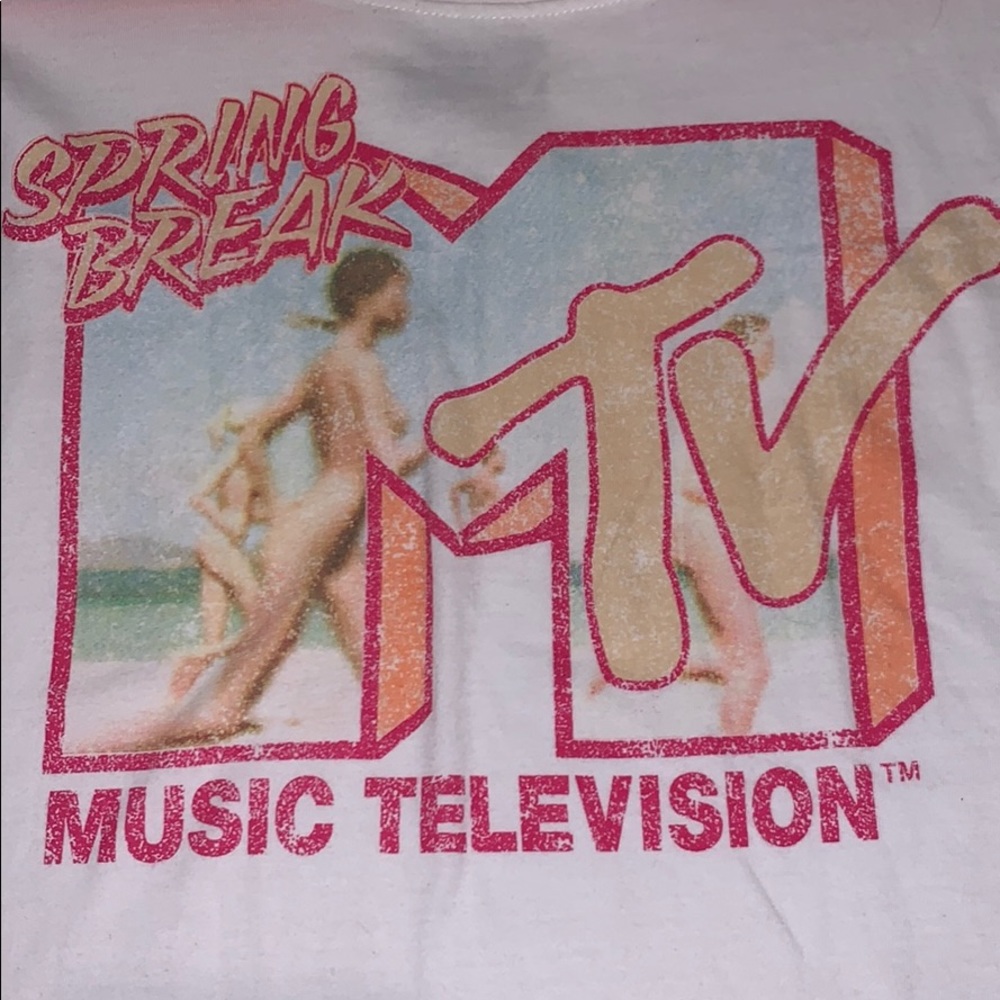 Spring break crop top